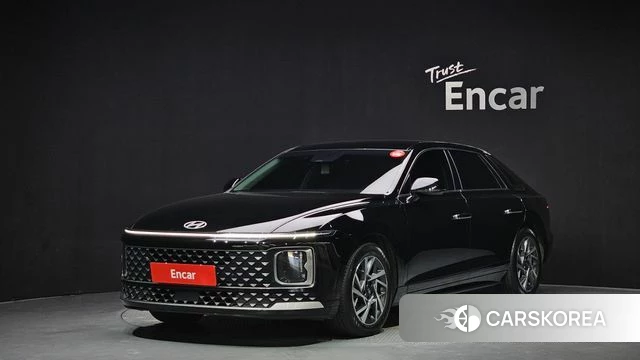 Hyundai Grandeur Hybrid (GN7) 2023 Черный из Кореи
