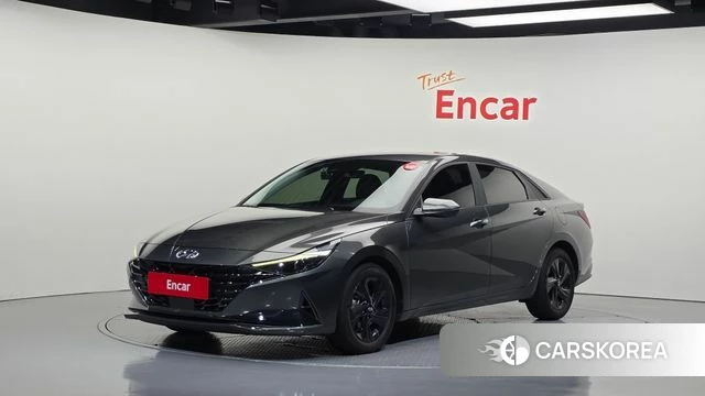 Hyundai Avante Hybrid (CN7) 2021 Серый из Кореи