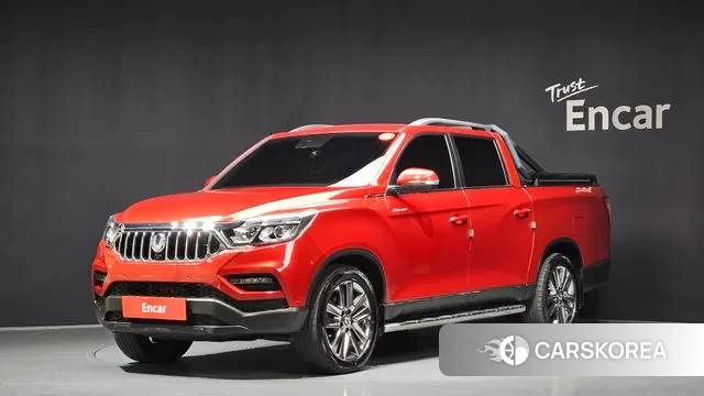 Ssangyong Rexton Sports Cannes 2020 Красный из Кореи