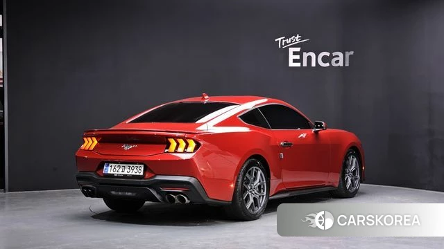 Ford Mustang 7th Generation 2024 Красный из Кореи