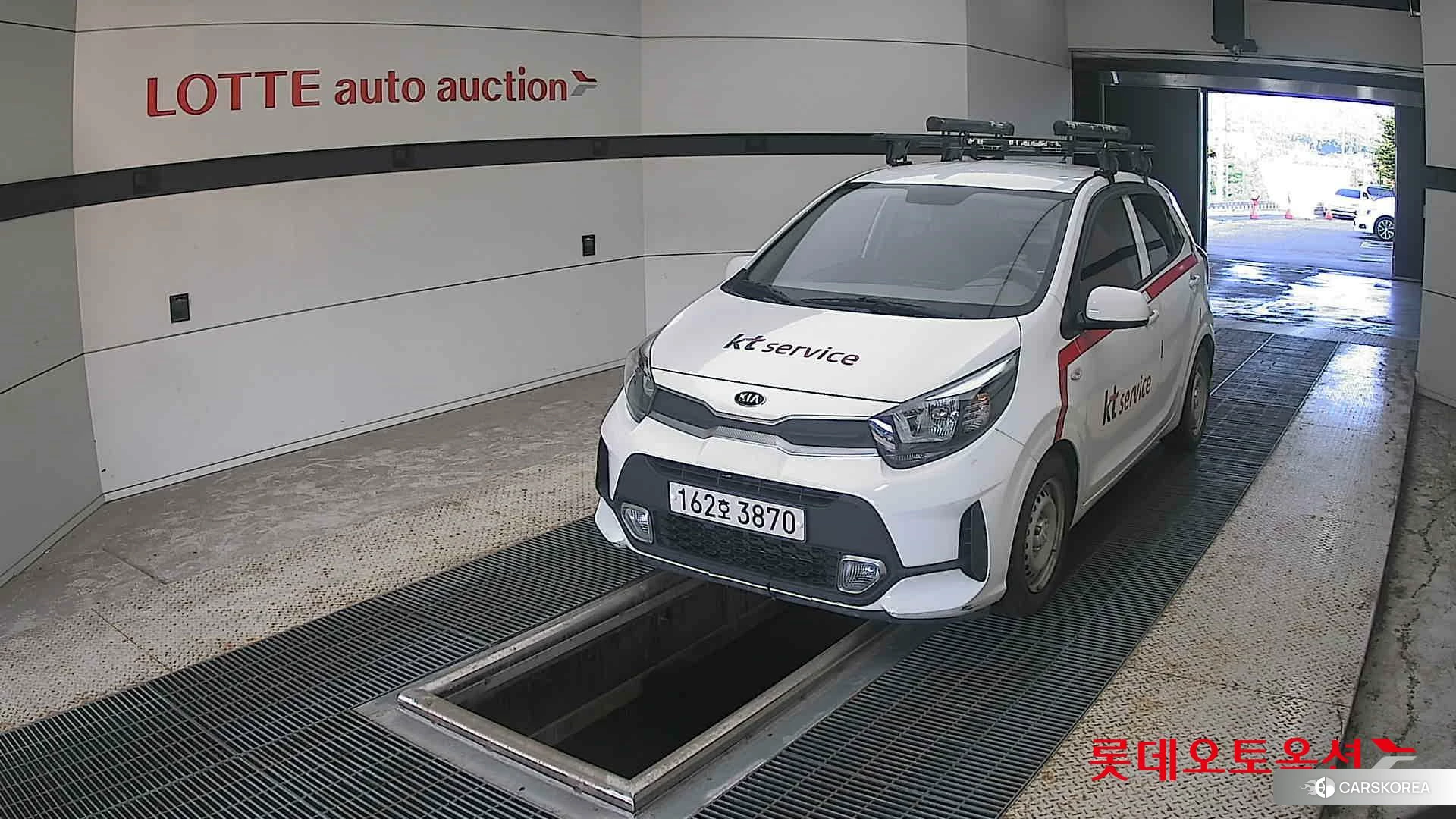 Kia Morning 2021 Clear White из Кореи