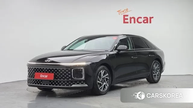 Hyundai Grandeur Hybrid (GN7) 2023 Черный из Кореи