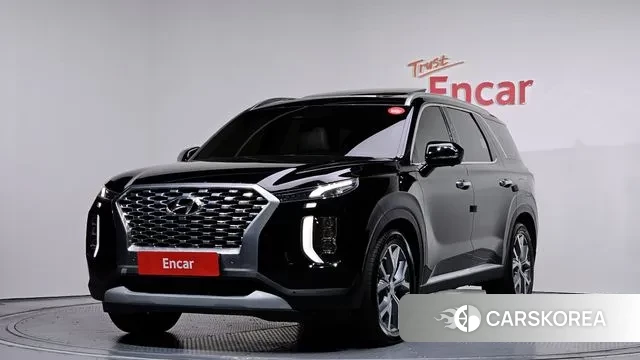 Hyundai Palisade 2019 Черный из Кореи