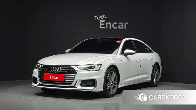 Audi A6 (C8) 2022 Белый из Кореи
