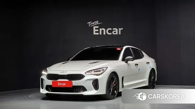 Kia Stinger Meister 2022 Белый из Кореи