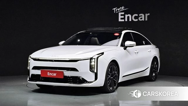 Kia The New K8 Hybrid 2025 Белый из Кореи