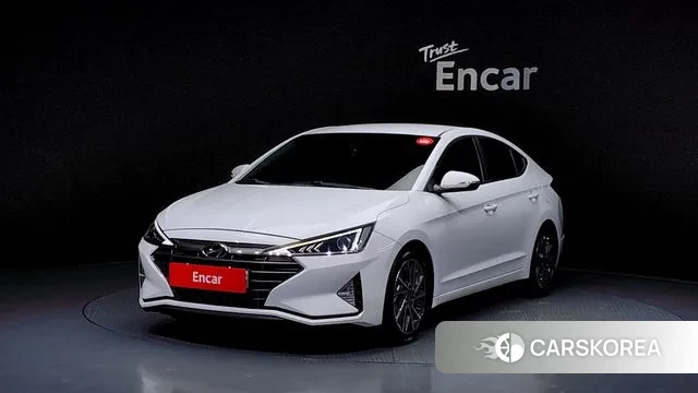 Hyundai The New Avante AD 2019 Белый из Кореи