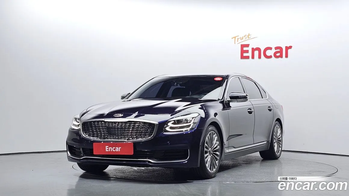 Kia More K9 2018 Синий из Кореи