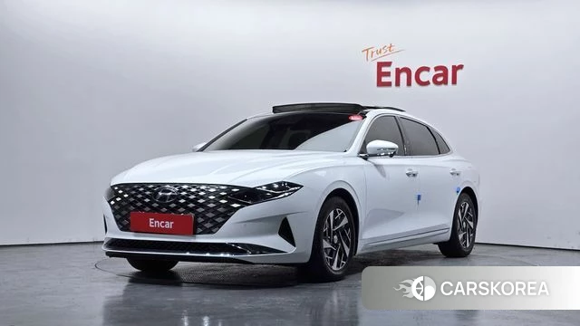 Hyundai The New Grandeur IG Hybrid 2022 Белый из Кореи