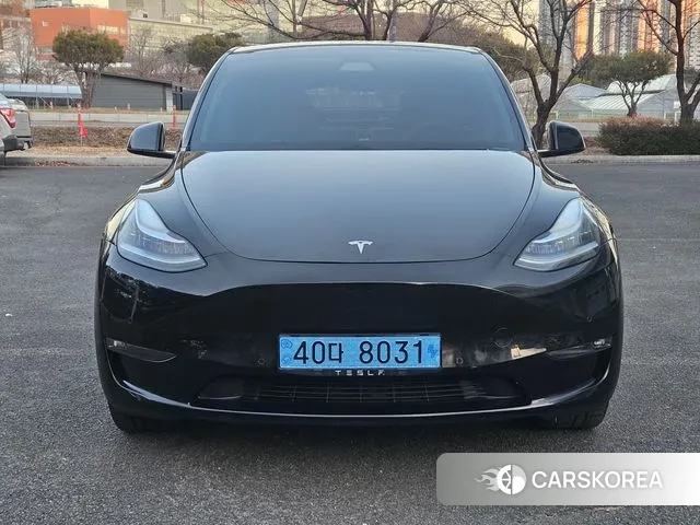 Tesla Model Y 2021 Черный из Кореи