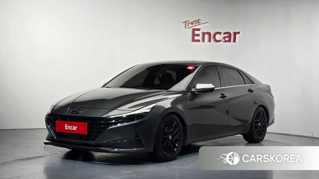 Hyundai Avante (CN7) 2021 Серый из Кореи