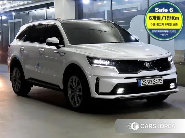 Kia Sorento 4th Generation 2020 Белый из Кореи