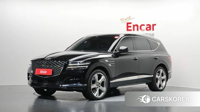 Genesis GV80 2021 Черный из Кореи