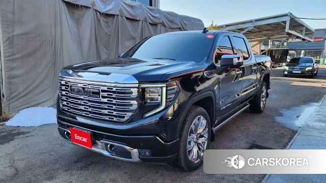 GMC Sierra 2023 Черный из Кореи