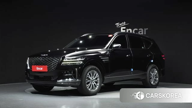 Genesis GV80 2021 Черный из Кореи