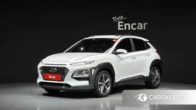 Hyundai Kona 2018 Белый из Кореи