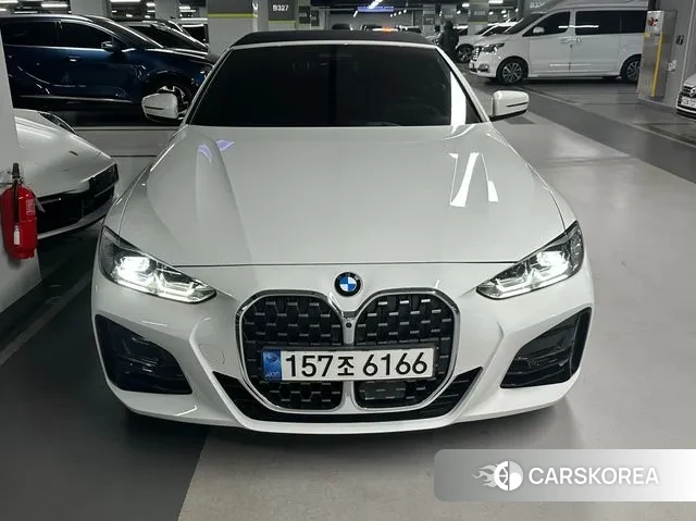 BMW 4 Series (G22) 2021 Белый из Кореи