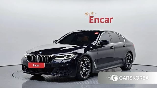 BMW 5 Series (G30) 2022 Синий из Кореи