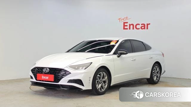 Hyundai Sonata (DN8) 2022 Белый из Кореи