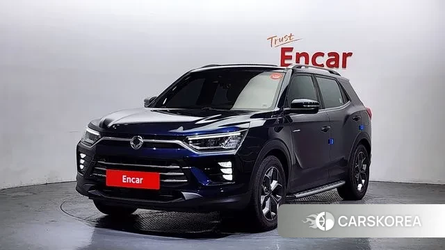 Ssangyong Beautiful Korando 2019 Синий из Кореи