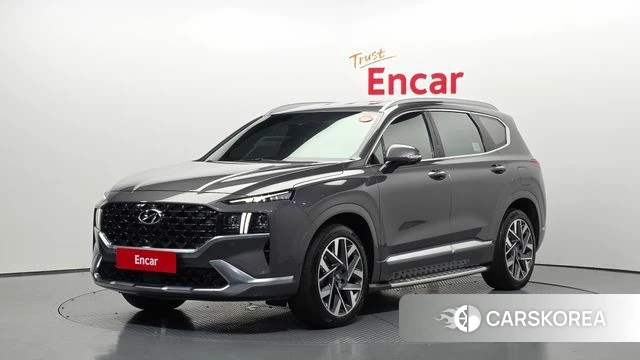 Hyundai The New Santa Fe 2021 Серый из Кореи