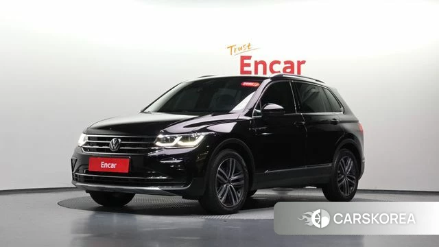 Volkswagen Tiguan second Generation 2024 Черный из Кореи