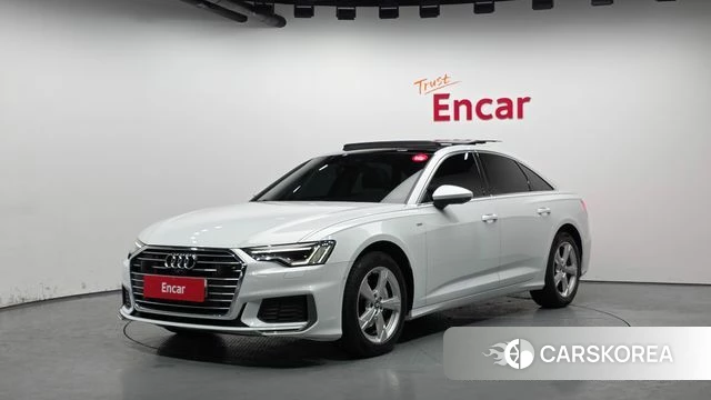 Audi A6 (C8) 2020 Белый из Кореи