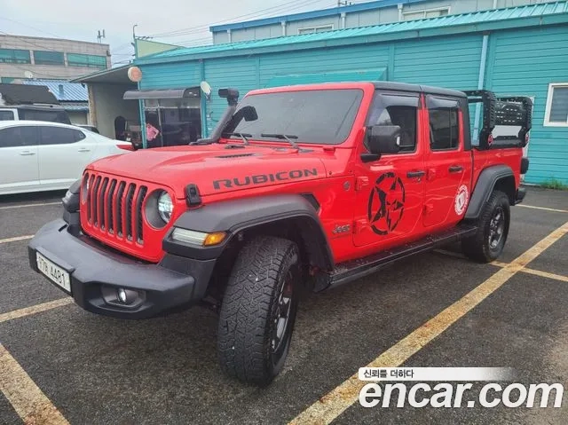 Jeep Gladiator (JT) 2021 Красный из Кореи