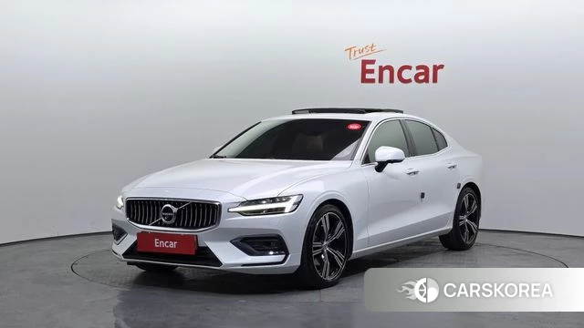 Volvo S60 3rd generation 2020 Белый из Кореи