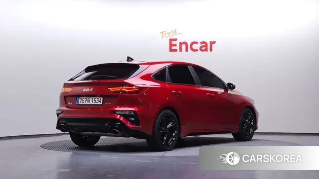 Kia The New K3 2nd generation 2023 Красный из Кореи