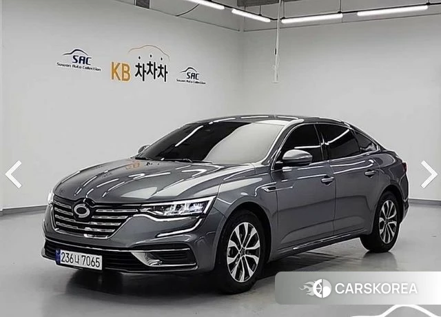 Renault Korea (Samsung) The New SM6 2024 Серебристо-серый из Кореи