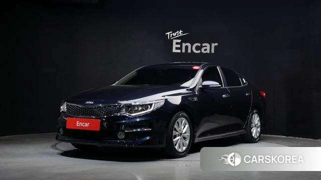 Kia K5 second generation 2018 Синий из Кореи