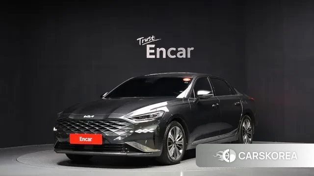 Kia K8 Hybrid 2023 Серый из Кореи