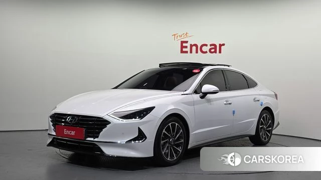 Hyundai Sonata (DN8) 2019 Белый из Кореи
