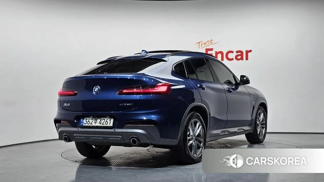 BMW X4 (G02) 2021 Синий из Кореи