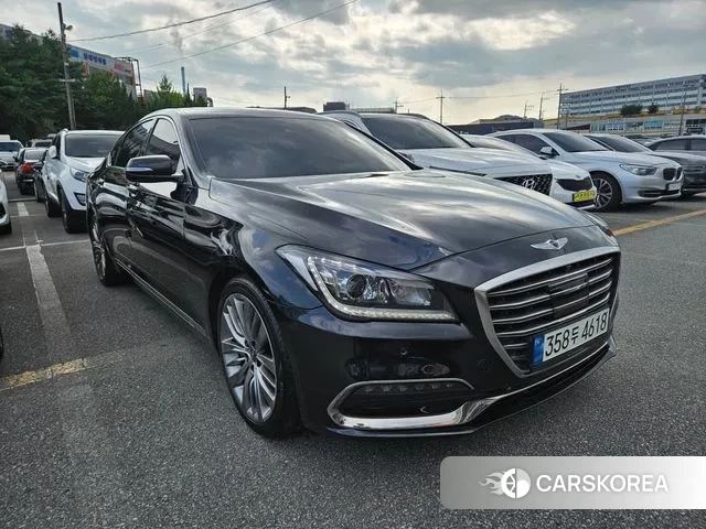 Genesis G80 2018 Черный из Кореи