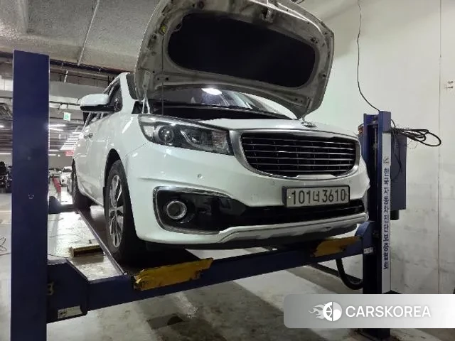 Kia All New Carnival 2018 Белый из Кореи