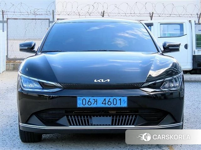 Kia EV6 2021 Черный из Кореи
