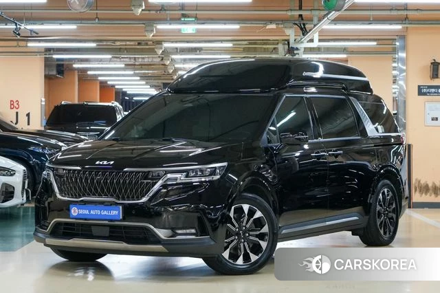 Kia Carnival 4th generation 2023 Черный из Кореи