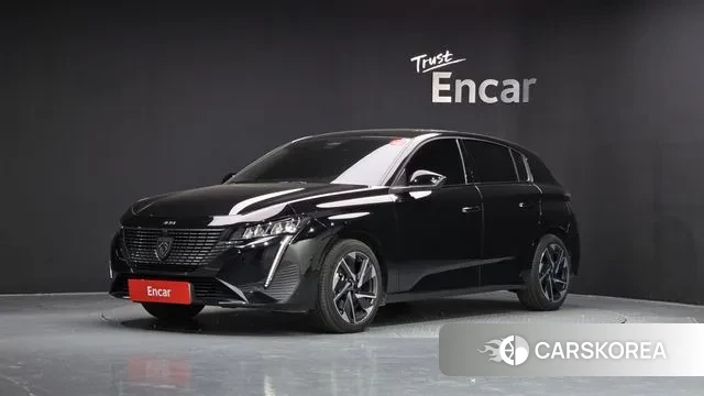 Peugeot 308 Third generation 2023 Черный из Кореи