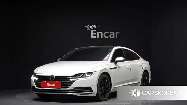 Volkswagen Arteon 2019 Белый из Кореи