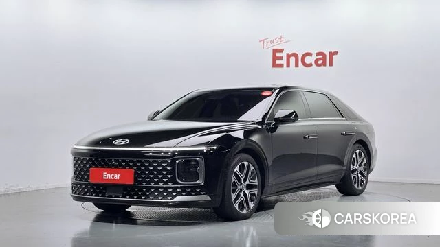 Hyundai Grandeur Hybrid (GN7) 2023 Черный из Кореи