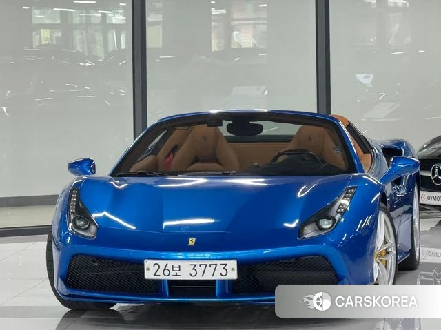 Ferrari 488 Spider 2019 Синий из Кореи