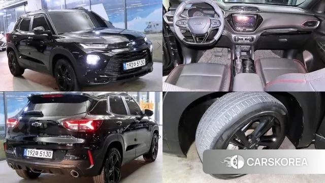 Chevrolet (GM Daewoo) Trailblazer 2021 Черный из Кореи