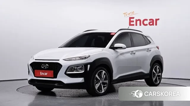 Hyundai Kona 2018 Белый из Кореи