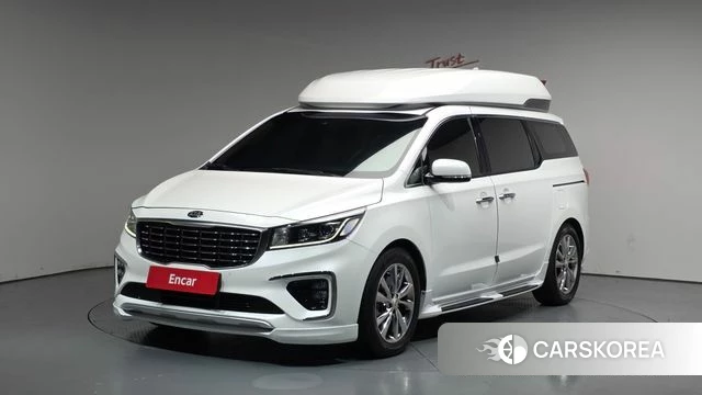 Kia The New Carnival 2019 Белый из Кореи