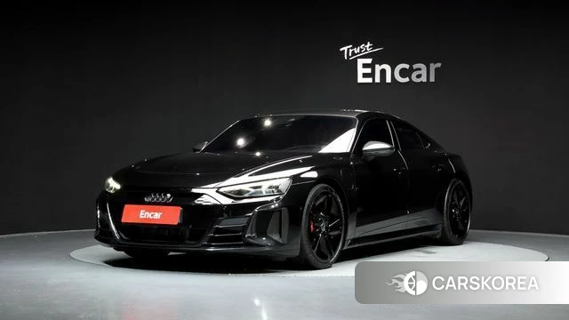 Audi RS e-Tron GT 2022 Черный из Кореи