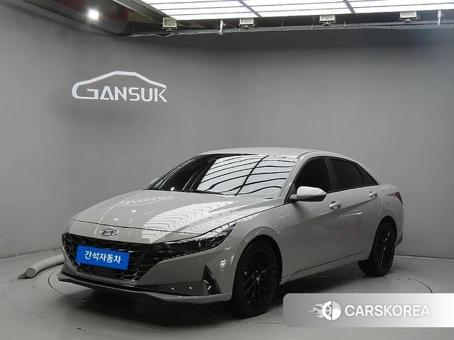 Hyundai Avante (CN7) 2020 Белый из Кореи