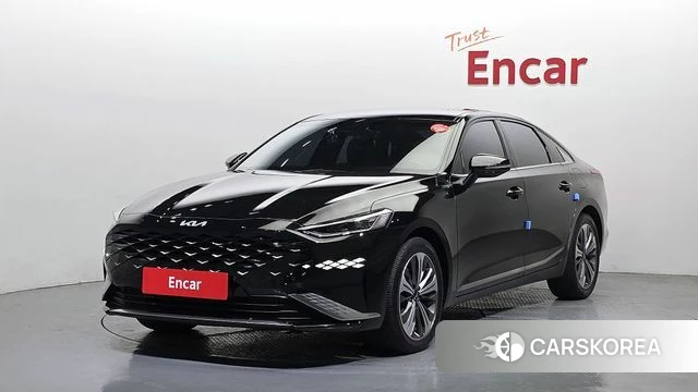 Kia K8 Hybrid 2022 Черный из Кореи