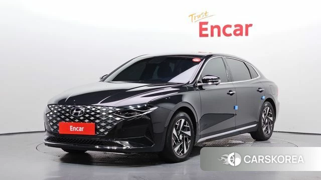 Hyundai The New Grandeur IG Hybrid 2019 Черный из Кореи